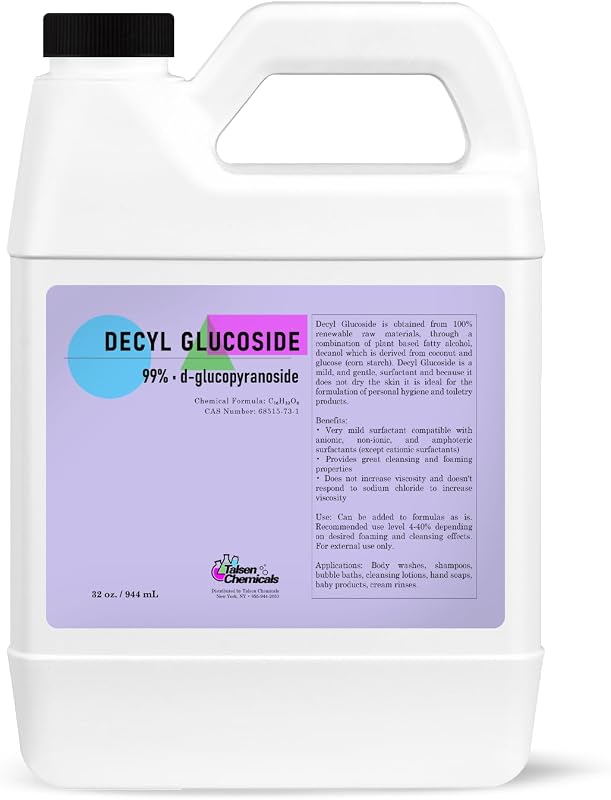 Decyl Glucoside Talsen Chemicals 946 mL – Tensoativo não iônico para formulações