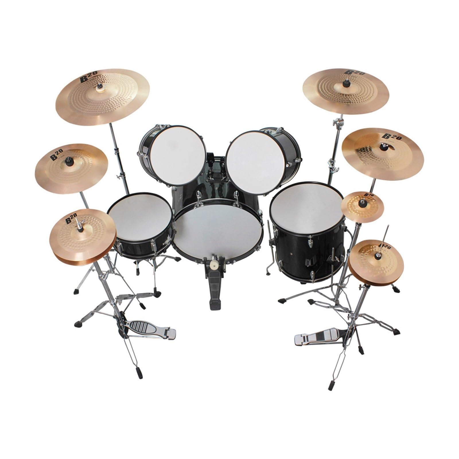 Talerz Zestawy Perkusyjne Z Brązu Fosforowego Dostępne W Rozmiarach 8 10 12 14 16 18 20 Cali W Tym Hi Hat(18 inch)