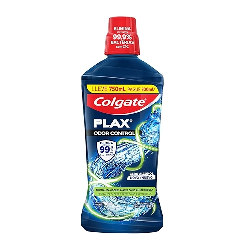Enxaguante Bucal Colgate Plax Odor Control 750m