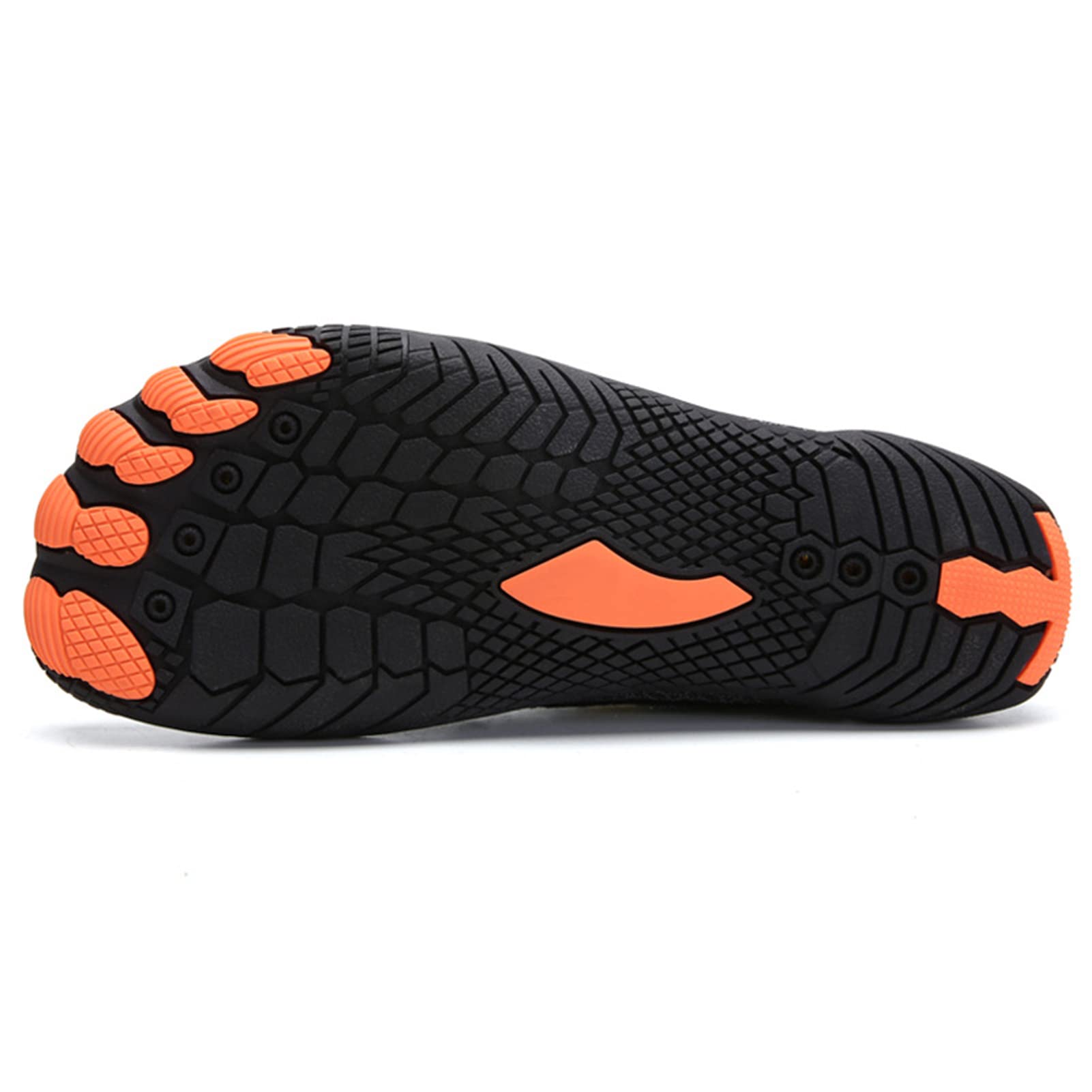 Zapatos Acuáticos Hombres Y Mujeres Sudan Descalzos, Bucean En La Playa, Nadan, Surfean Y Caminan Yoga En El Agua.(47 EU, Black)