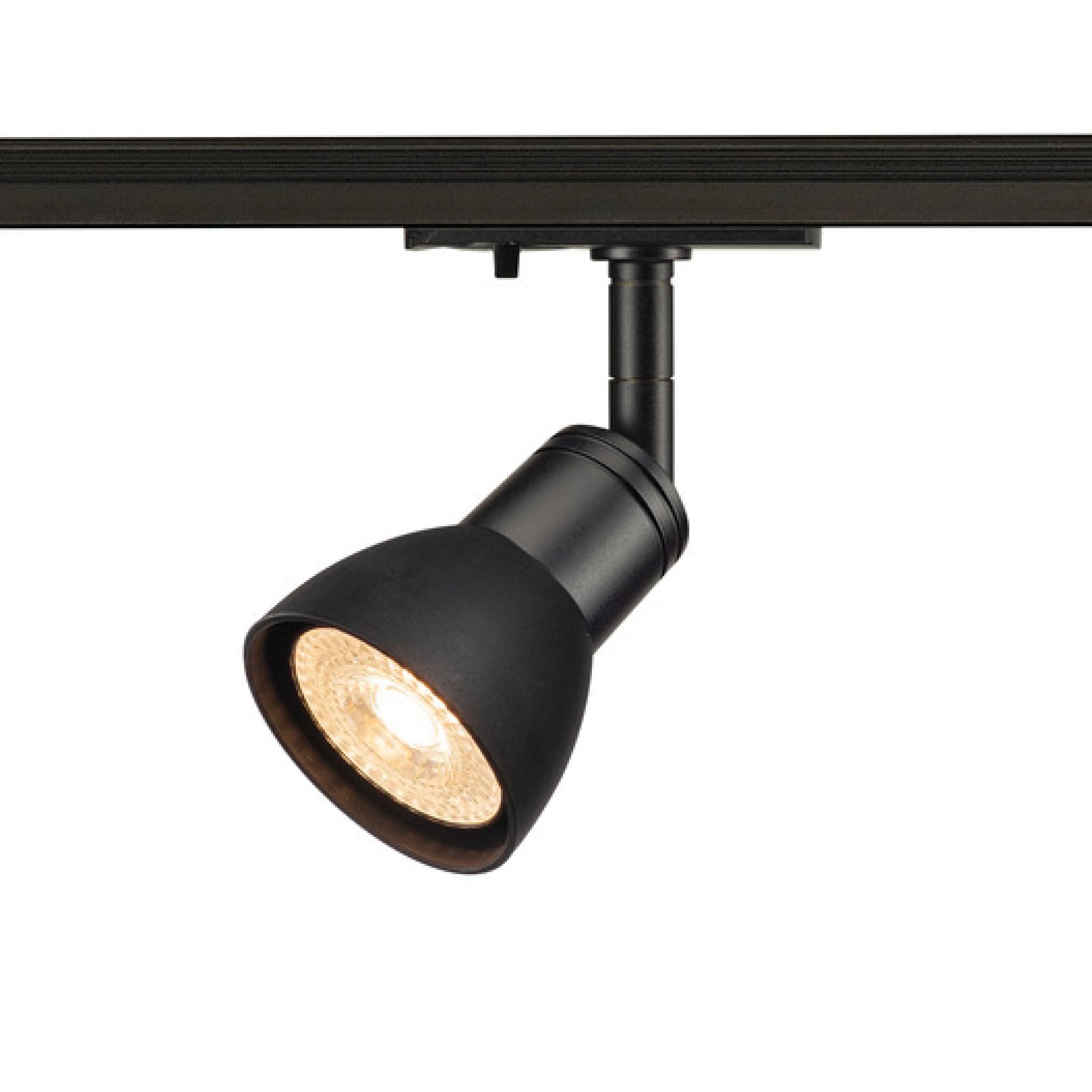 SLV LED 1-Phasen-Strahler PURIA TRACK GU10 QPAR51 Dreh- und schwenkbarer Schienen-Strahler