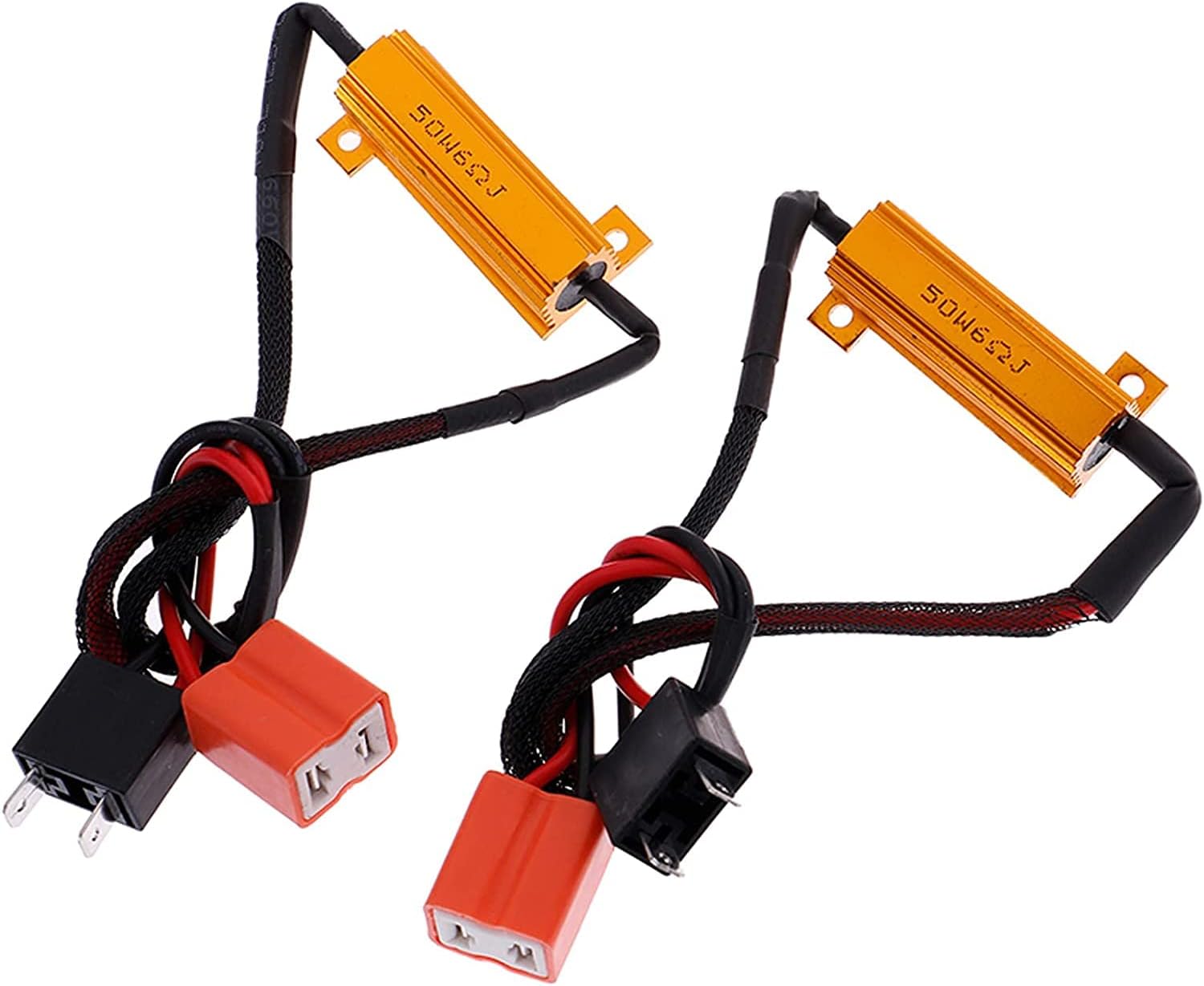 BXE 50W 6ohm Load ResistorLED Resistor Kit HID Relay