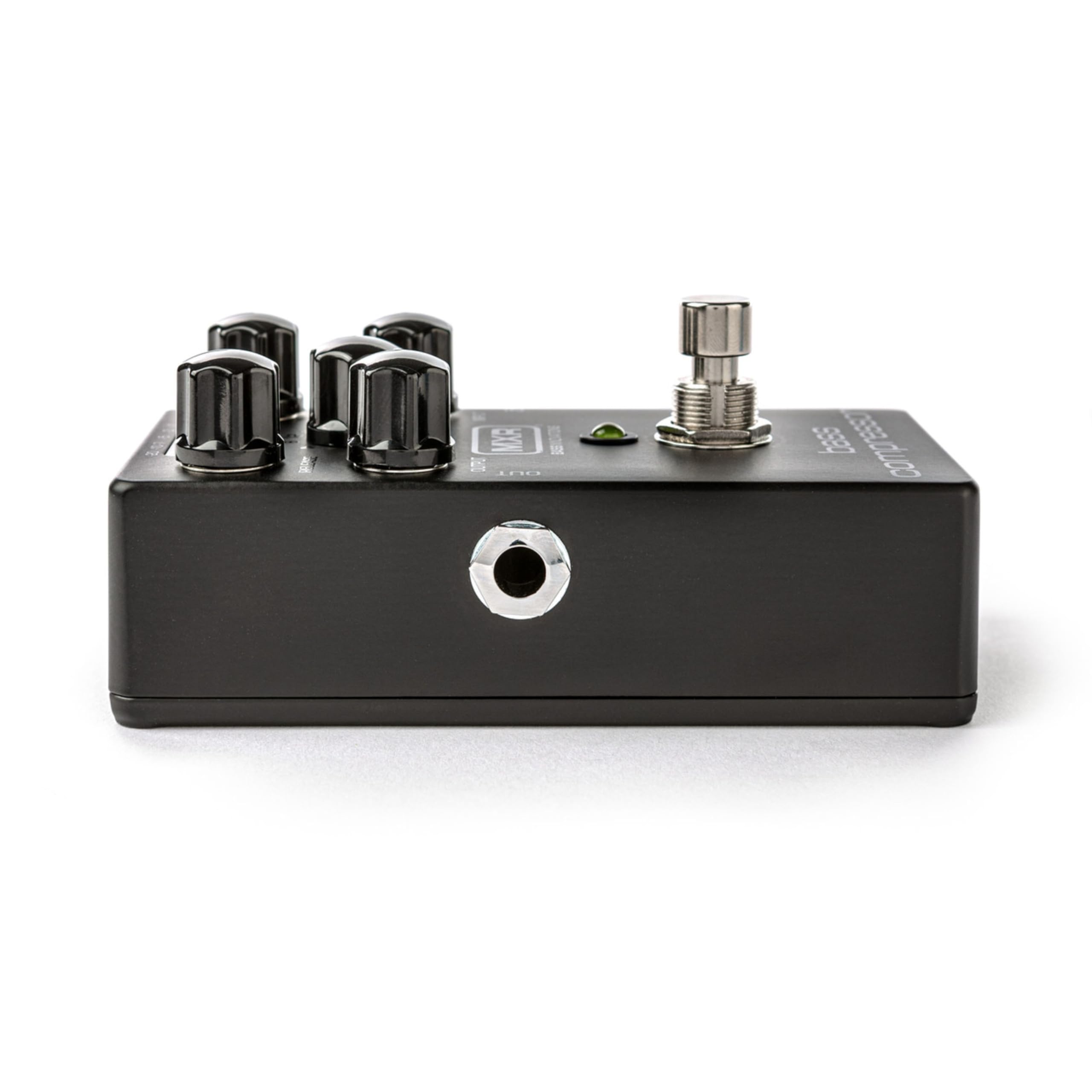 MXR - M87B BASS COMPRESSOR BLACKOUT, Compressore per Basso edizione Blackout con finitura Stealth.Bypass, True Hardwire
