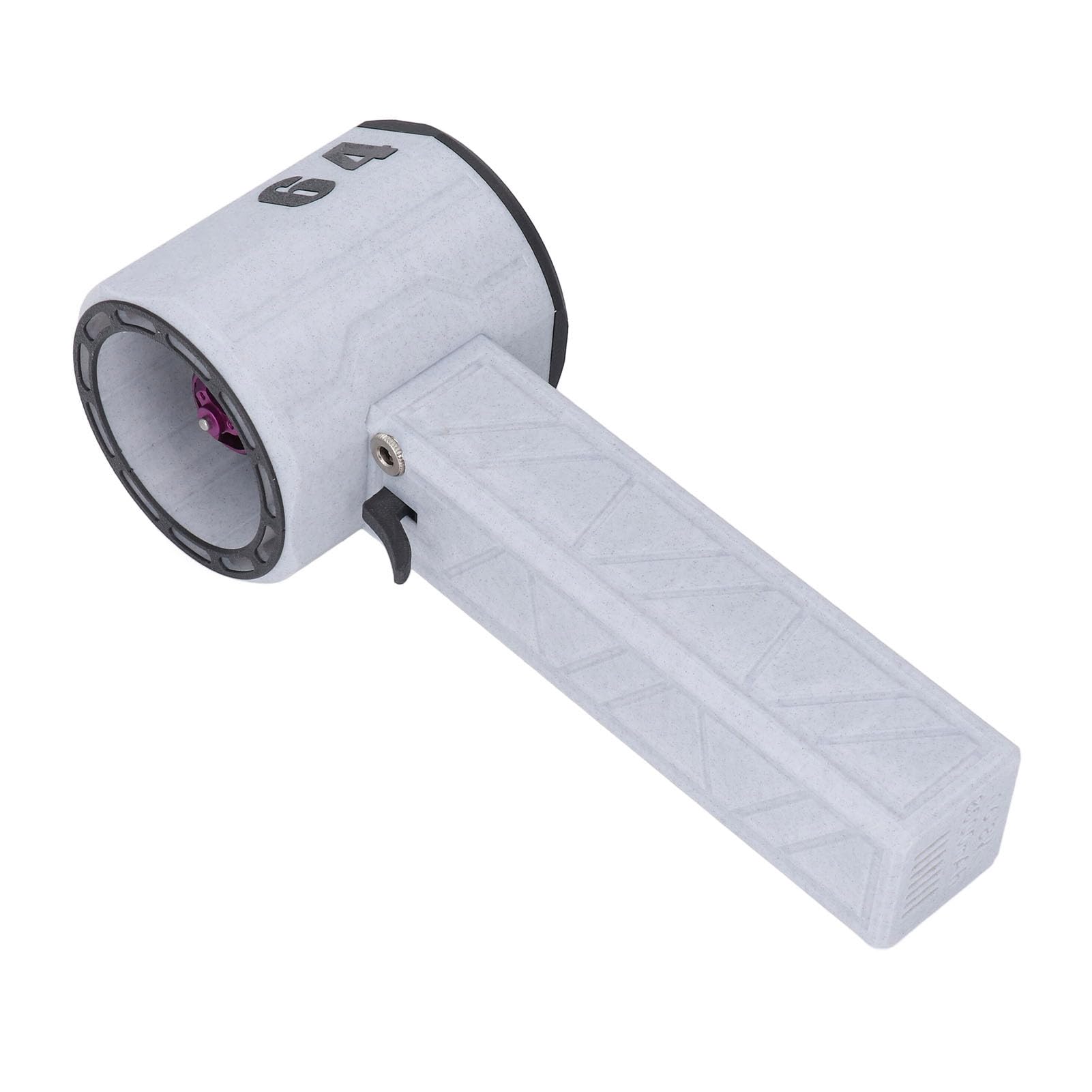 Stepless Adjustable Dry Blower, 1400g Thrust Handheld Air Duster with 11 Blades Fan, 8000mAh Battery, for Industrial Cleaning, Snow Removal (US Plug)