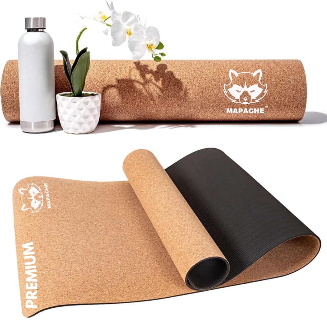 Mapache Cork Yoga Mat for Best & Comfortable Yoga Experience, Unisex(Men & Women) (B0CMP3ST4Q) Amazon Price History, Amazon Price Tracker