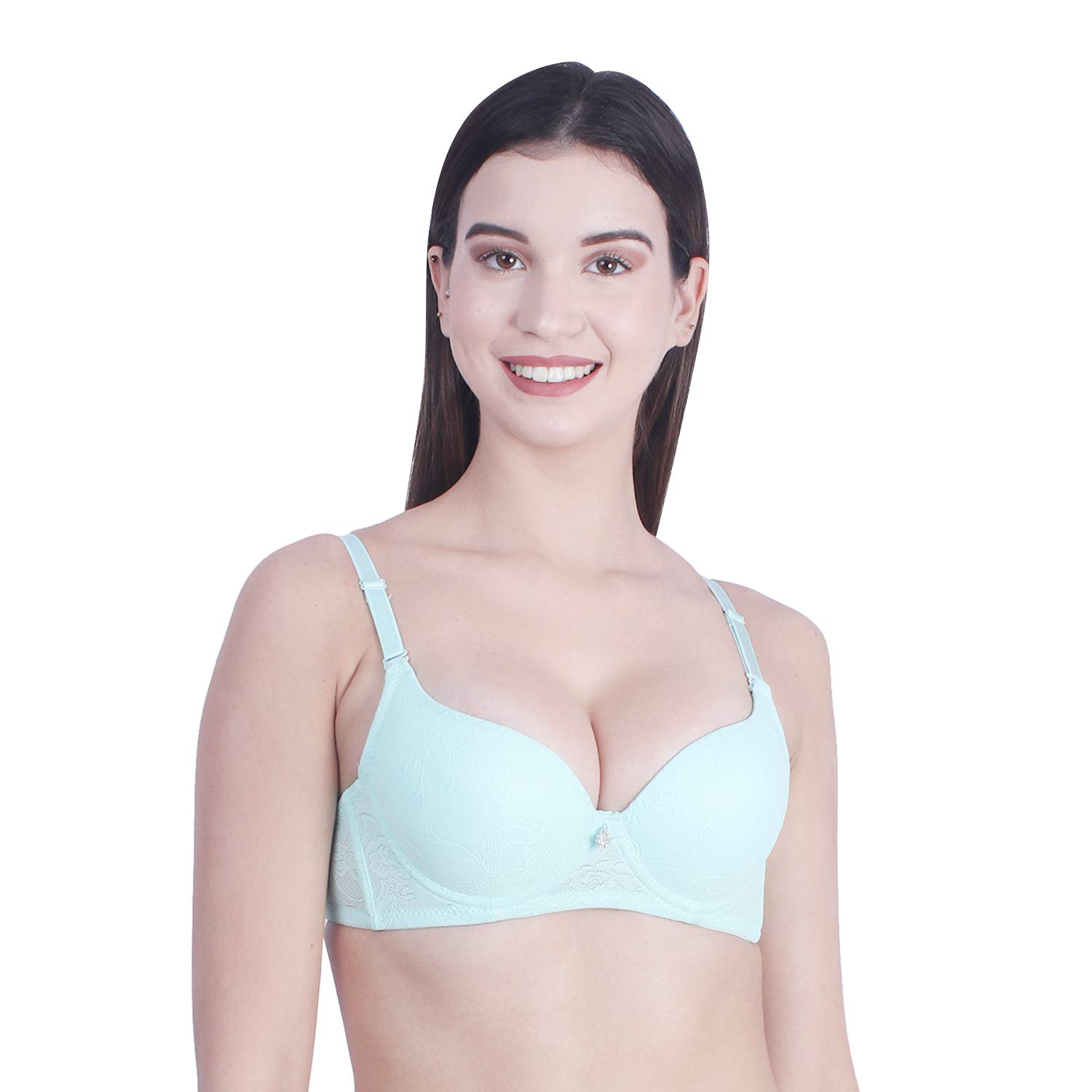 brachy Women Poly Cotton Padded Wired Push-up Bra-picture-40
