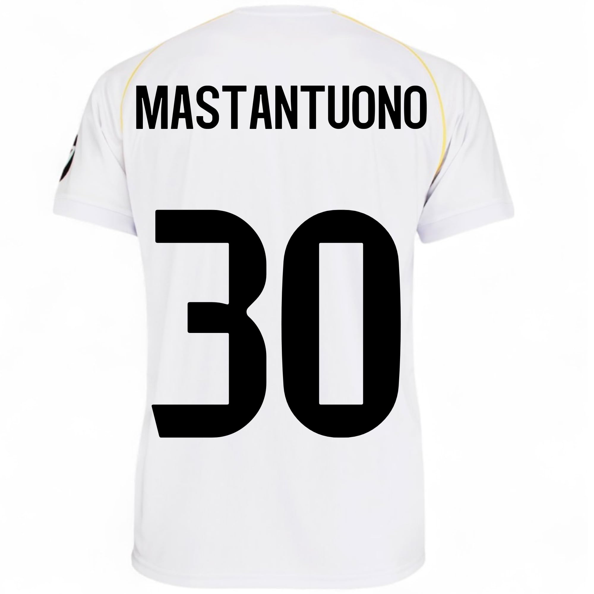 Equipo Blanco - Primera Equipación 25/26 MASTANTUONO | Blanca Clásica | Tejido Transpirable | Corte Deportivo | Ideal para Aficionados