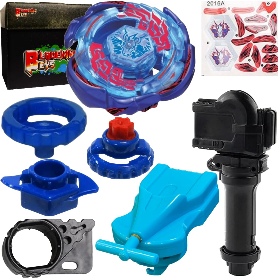 BLADEKING BEYS BB70 Galaxe Pegasis W105R2F +1 Way String Launcher (Right Spin) +Toy Storage Box-picture-17