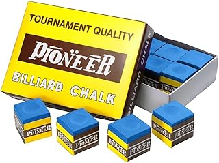 12pcs Snooker Chalk, Cue Chalk for Pool, Billiards, Snooker Small Square Chalk Blocks to Enhance Friction, Spin & Accuracy Prevent Miscues & Improve Shot Control Portable & Easy to Use