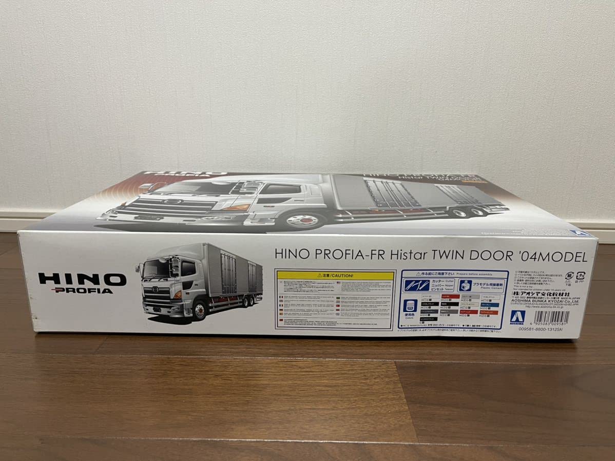 Amazon | アオシマ 日野 プロフィアFR ハイスターW観音扉 04モデル
