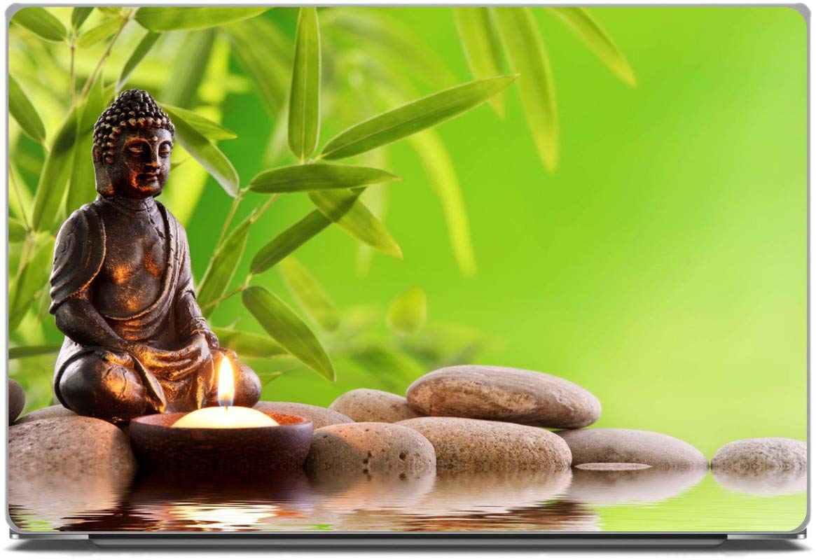 DivineDesigns™ Vinyl Little Buddha Laptop Stickers 15.6 inch - Stickers, Multicolor (B089DDPD3H) Amazon Price History, Amazon Price Tracker
