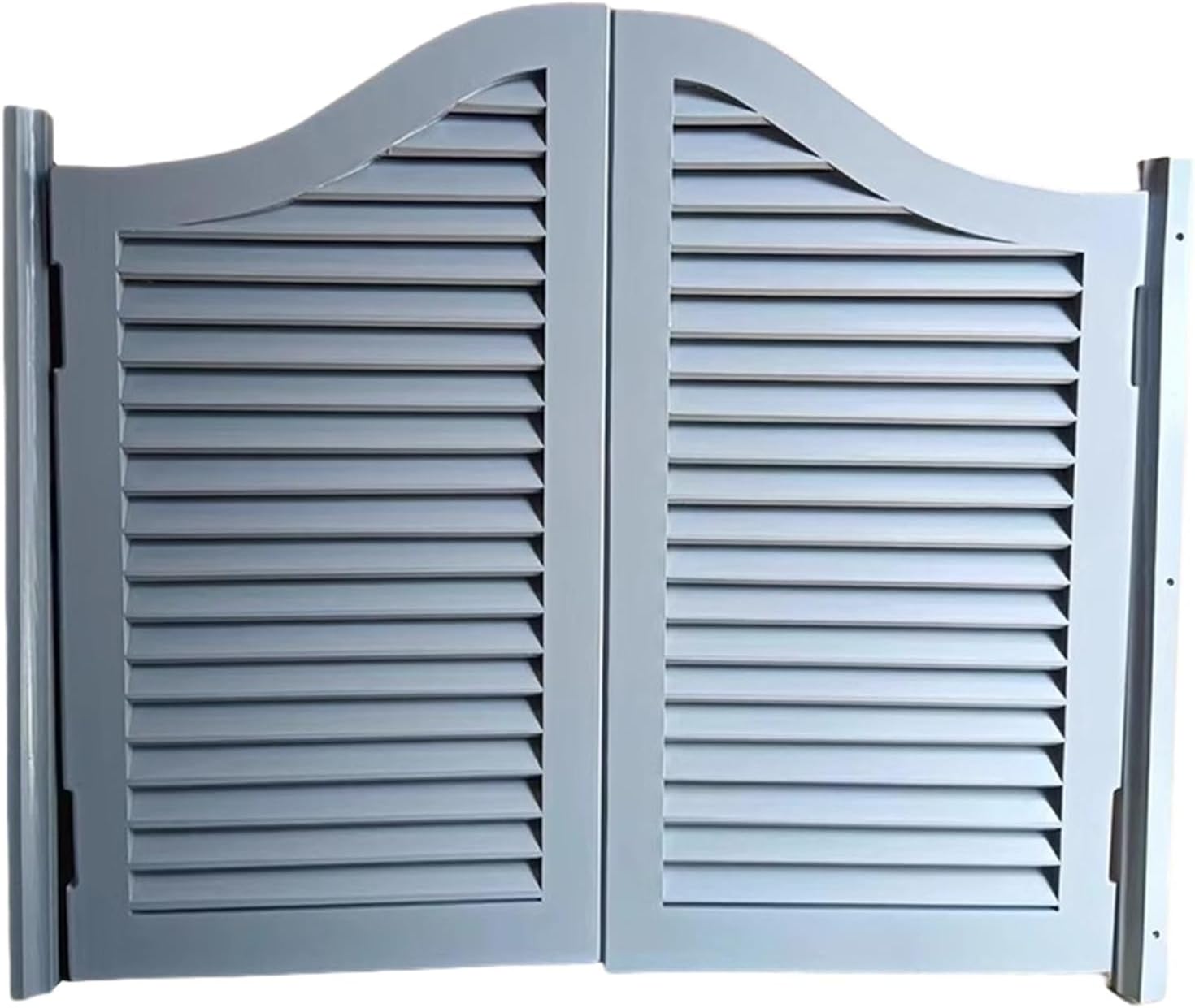 スイングドアキッチンスイングカフェドア出入り口用、ルーバーハーフウエストスイングドア、廊下カウボーイドアゲート (1色 W130×H