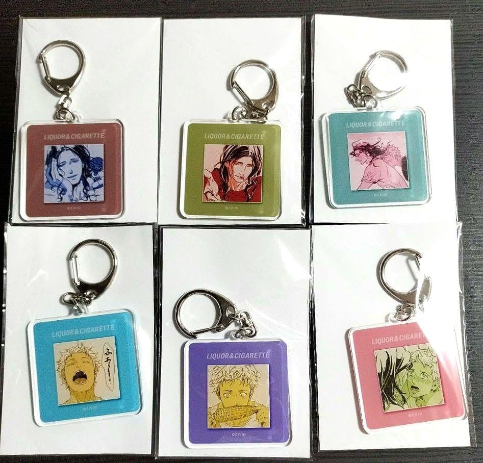 Amazon.co.jp: リカーシガレット アクキー アクリルキーホルダー 全6種