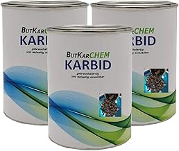 ButKarCHEM Carbide 1.5 kg Carbide 95% Solid Stones Grit (7-10) Long-Lasting Effect Duration (533468364) by Butyric Acid 24