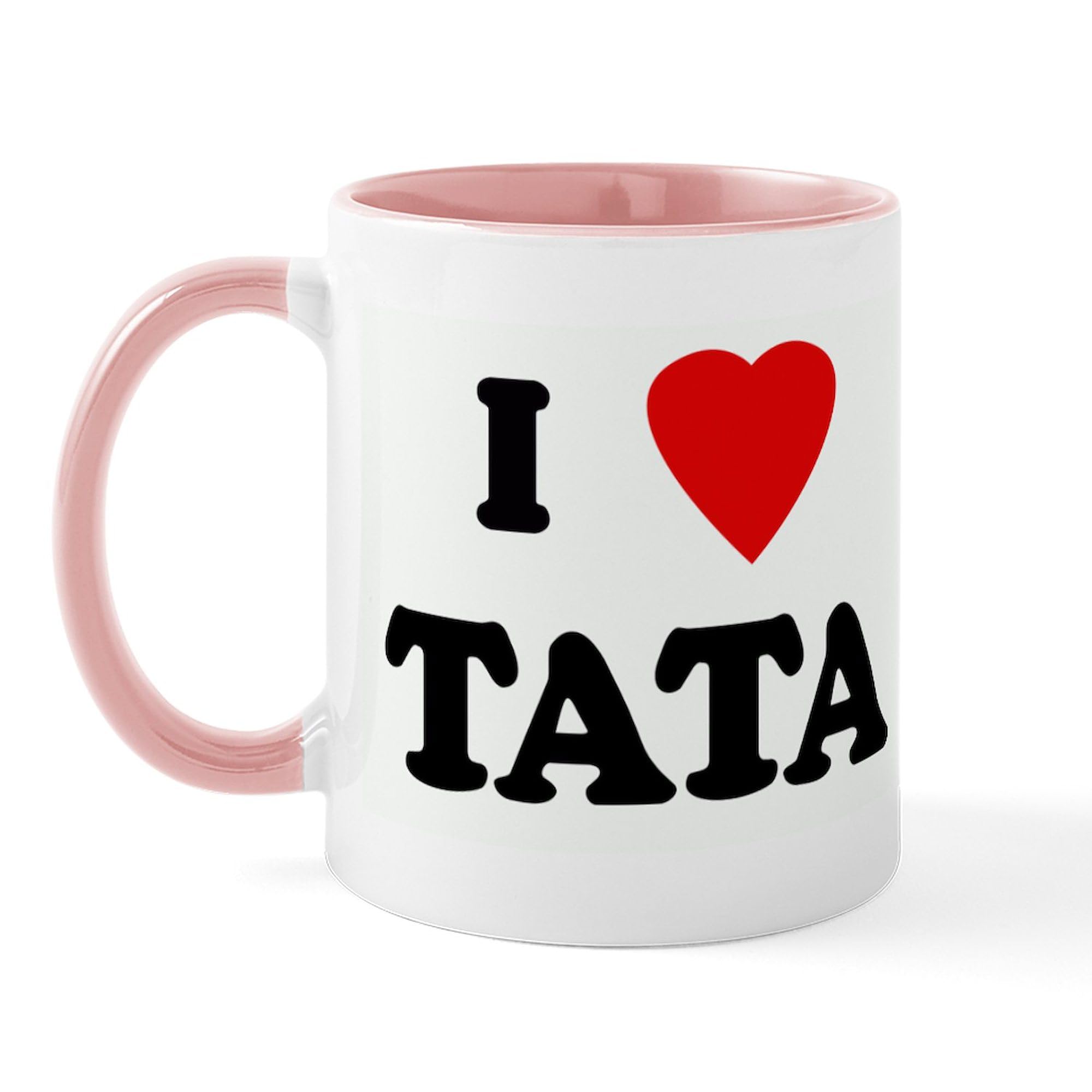 CafePressI Love TATA Mug 11 oz (325 ml) Ceramic Coffee Mug