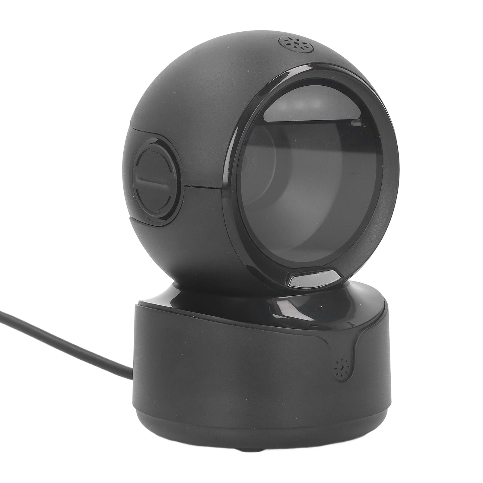 Haofy Pulpit Dookólny USB Przewodowy Skaner Kodów Kreskowych 1D 2D QR Automatyczne Wykrywanie dla Magazynu Detalicznego, Plug and Play dla XP 7 8 10, OS X, ABS Materiał 5,35 X 4,13 3,7 Cala