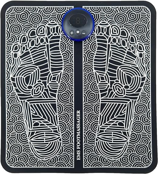 SHOPM Tapete massageador de pé para remodelação, máquina elétrica...