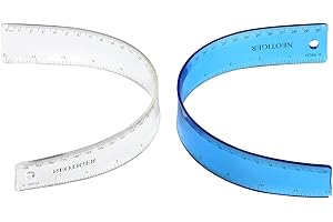 Flexible Bendable Shatterproof Plastic Yard Stick