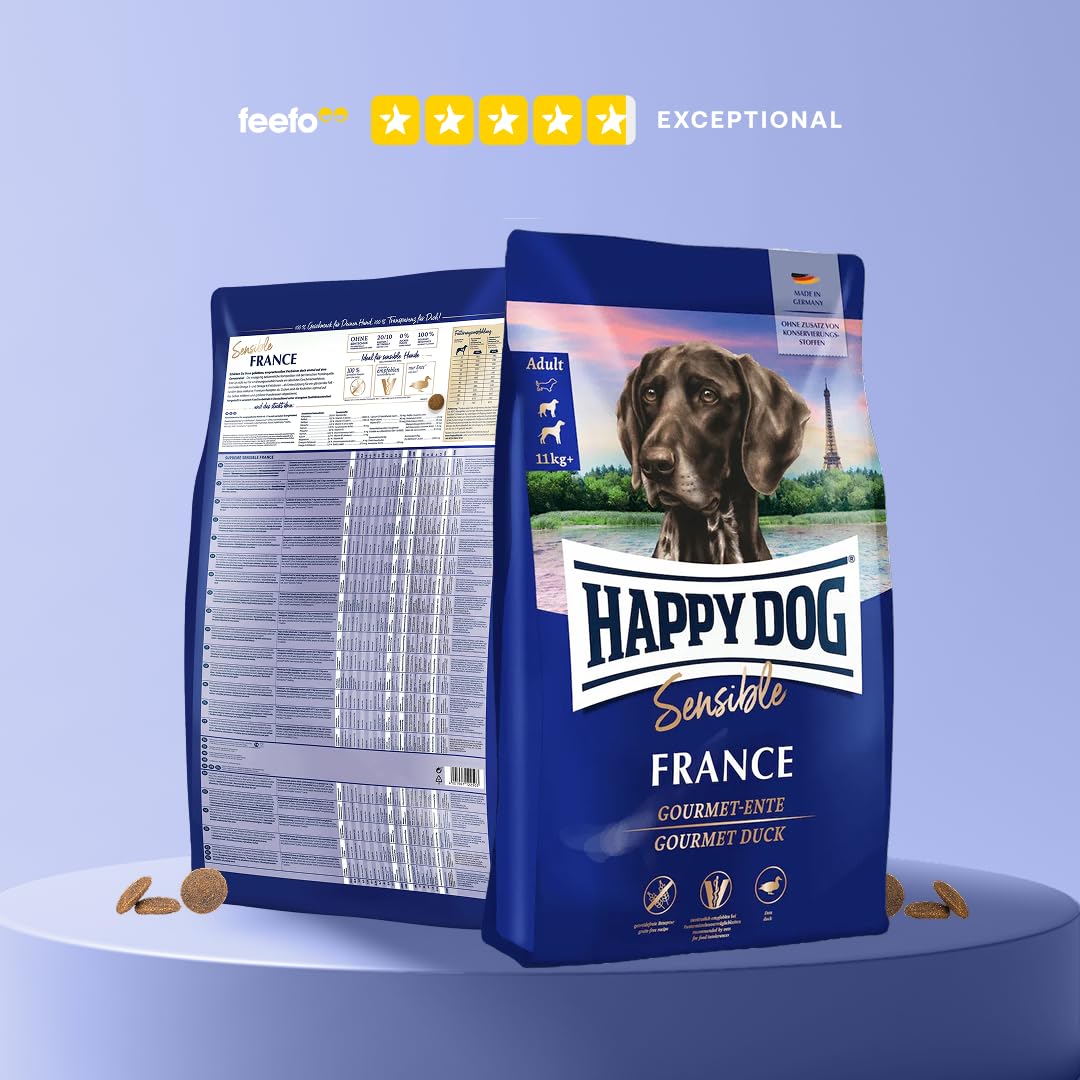 Happy Dog 60559 - Sensible France Gourmet - sucha karma dla psów dorosłych - zawartość 1 kg
