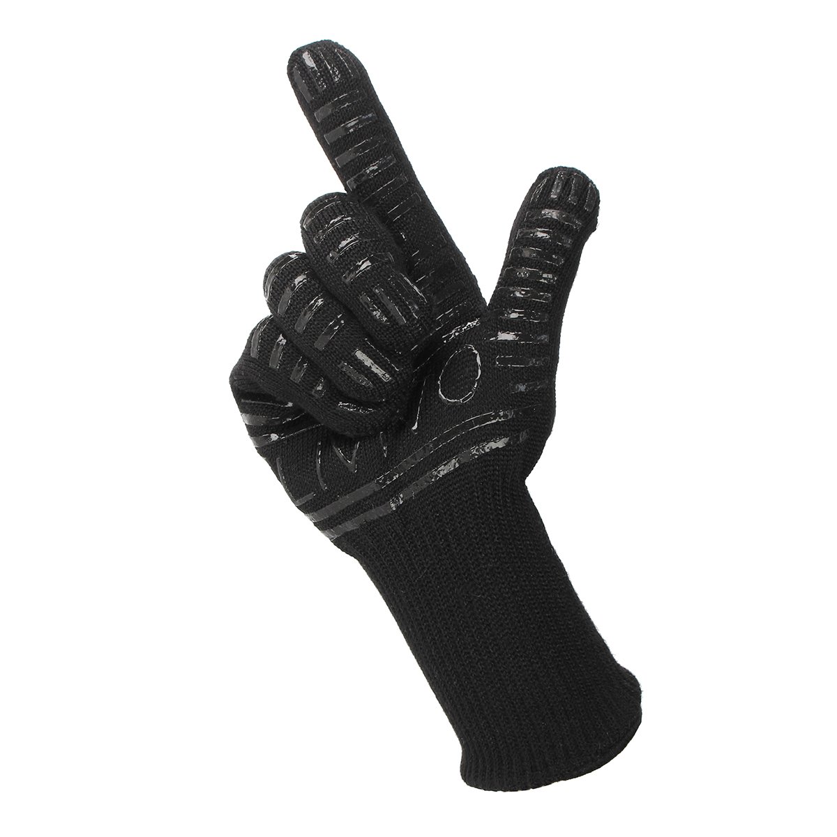 TuToyAlargar Los Guantes Antideslizantes De Resistencia Térmica Del Guante Para Barbacoa Horno Grill Cook Bake
