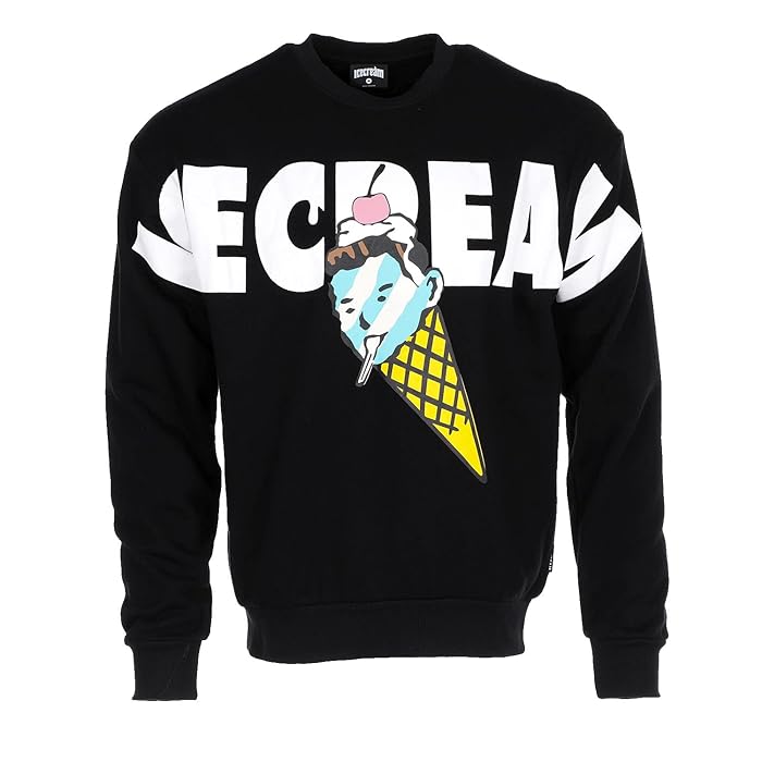 Men's Ice Cream Cone Head Crew