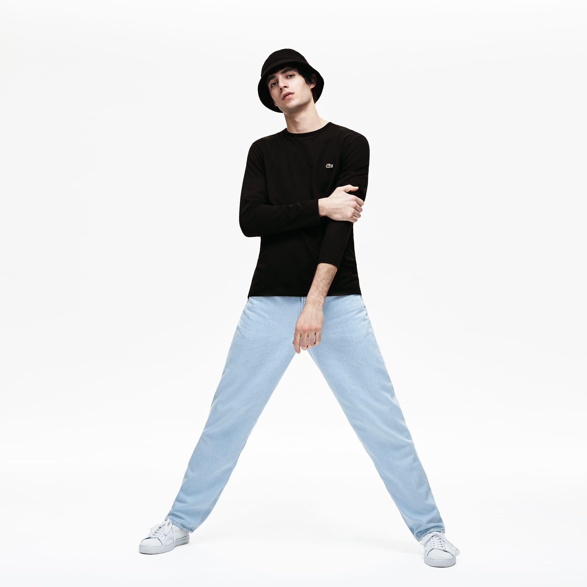 Lacoste T-shirt męski, Noir, M