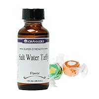 Vista 1 de LorAnn - Agua salada sabor Taffy SS, botella de 1 onza