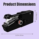 Portable Handheld Sewing Machine,Mini Portable Electric Sewing Machine For Beginners, Adults,Friendly Clothing Repair Too,Suitable for Sewing Clothes, DIY, Curtains,Family Travel