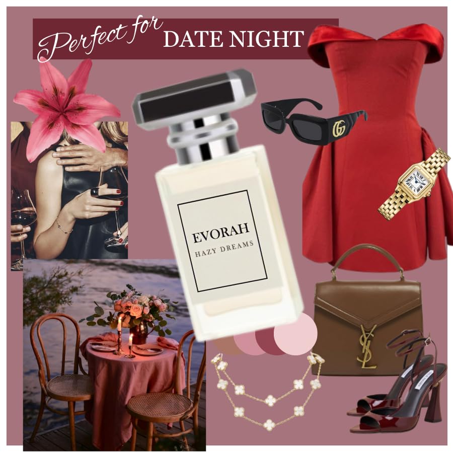 House Of Evorah Hazy dreams (.8 fl oz) Women's Eau De Parfum | Skin friendly long lasting perfume I fruity perfume I Premium luxury fragrance 0.85 Fl Oz (Pack of 1) image 2 of 9 B0DJQZBCDB