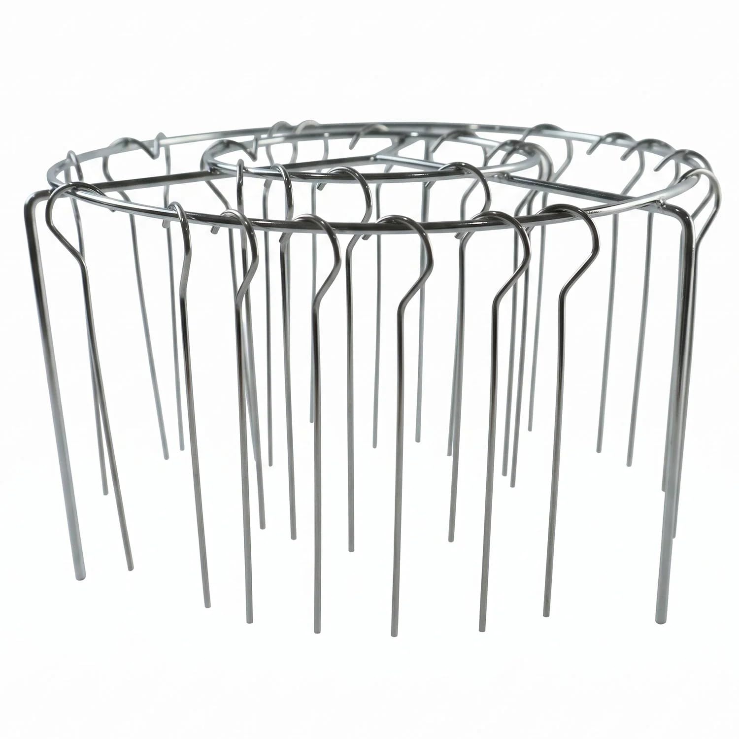 Air Fryer Skewer Stand Stainless Steel Barbecue Rack with Skewers | Vertical Rack Design, Rust Resistant, Even Heat Circulation, Oven & Grill Compatible, Low Oil Cooking-image-10