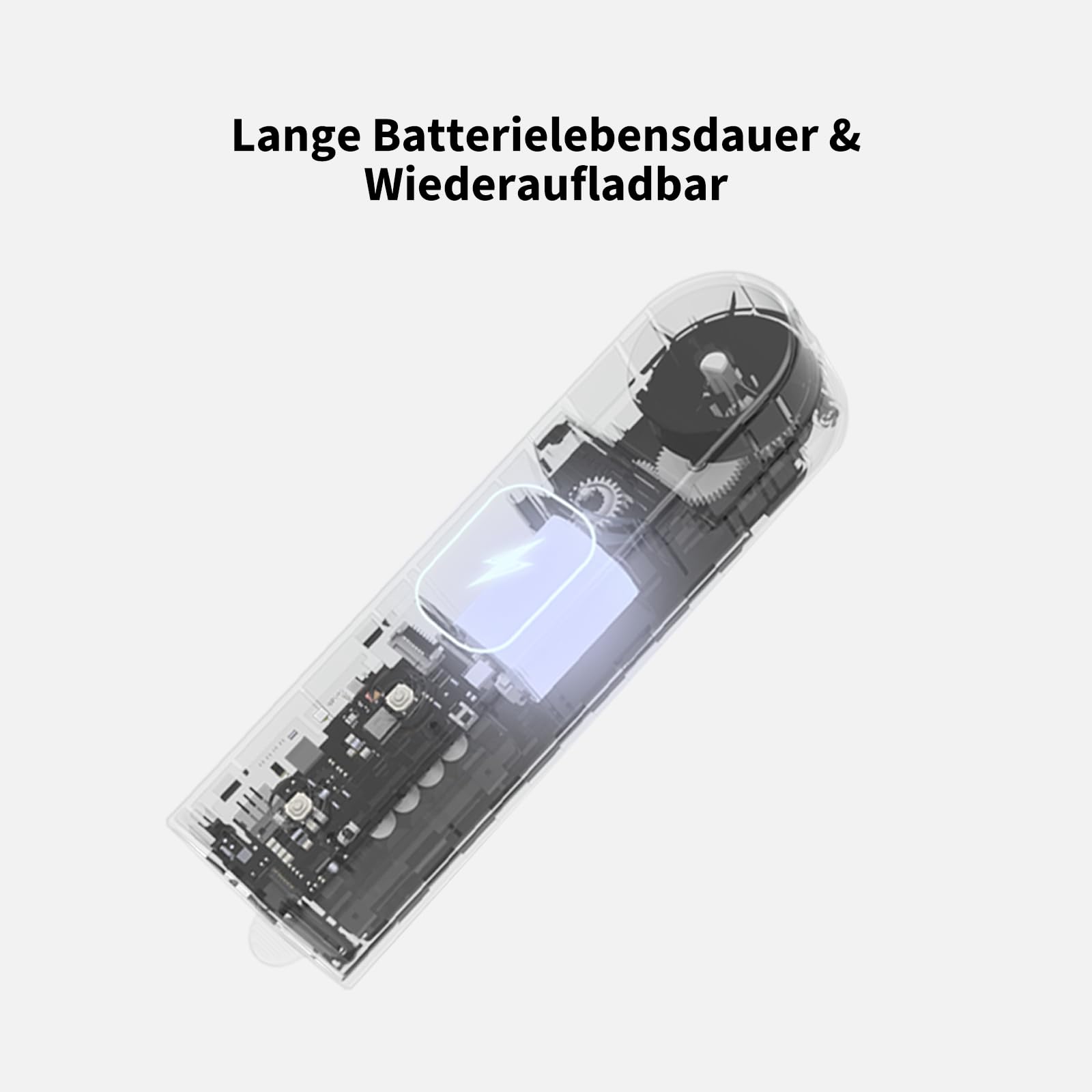 Aqara Rollladenmotor E1, Erfordert Zigbee AQARA HUB, mit Zeitplan und Sprachsteuerung, Wiederaufladbar mit Langer Batterielebensdauer, Kompatibel mit Apple-HomeKit, Alexa, Google-Assistant und IFTTT