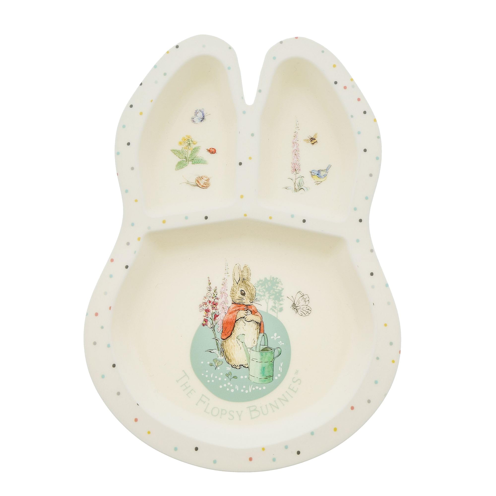 Beatrix Potter Flopsy Bunny Plate Picnic and Outdoor