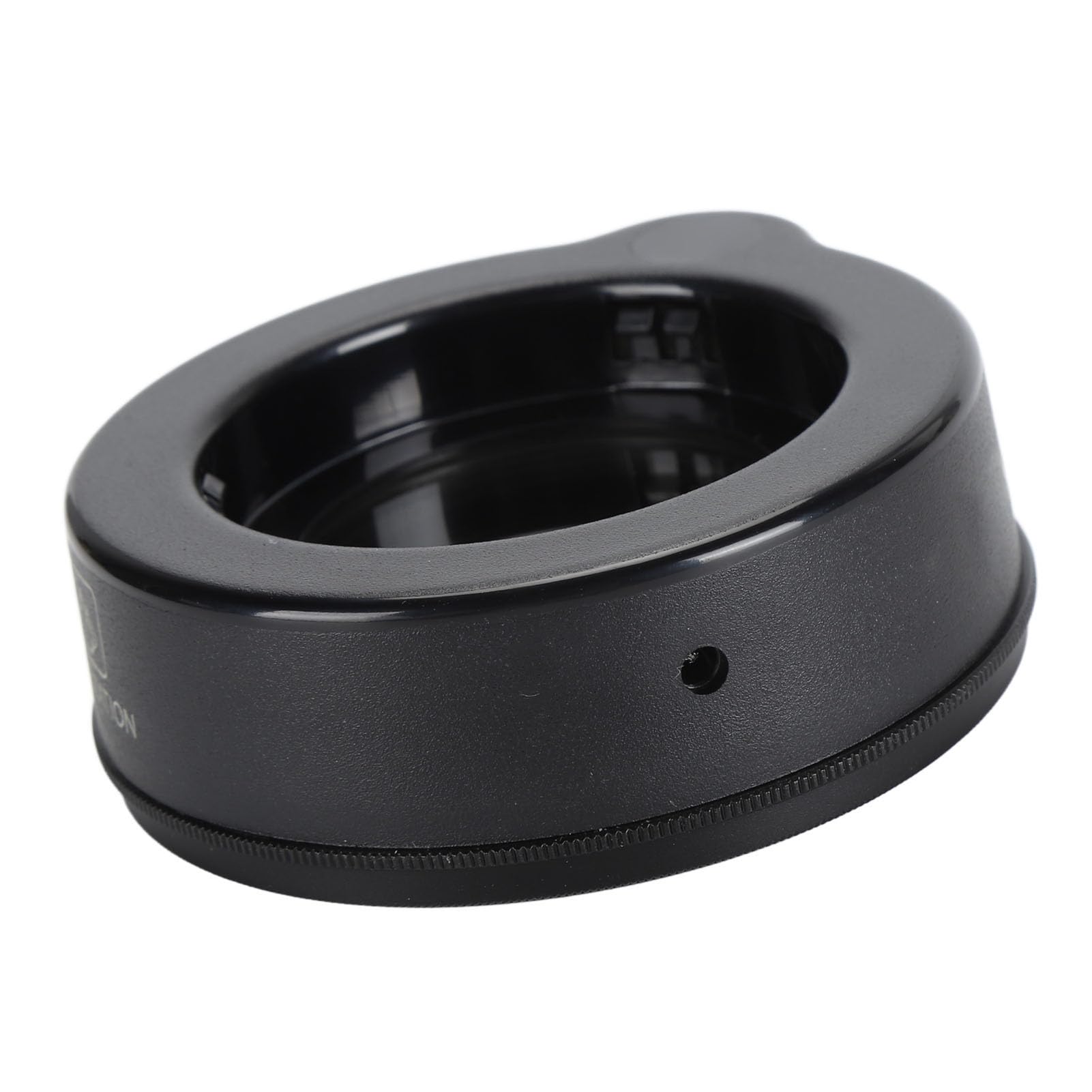 Anillo de Luz, Lente a Prueba de Aceite Lámpara de Microscopio Caja de Espejo Polarizador Ultra Delgado DC 12V para Inspección
