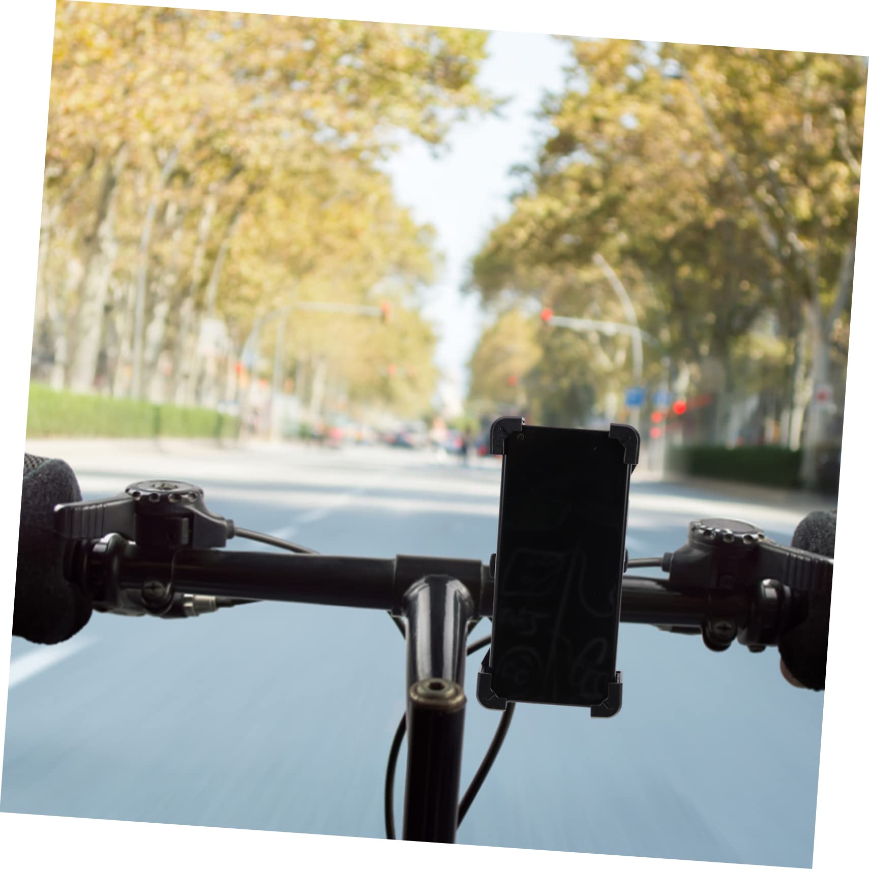 Hemobllo 4piezas Soporte De Teléfono para Bicicleta Rotatable Fijación Segura y Diseño Práctico Compatible Móviles para Ciclismo y Motociclismo