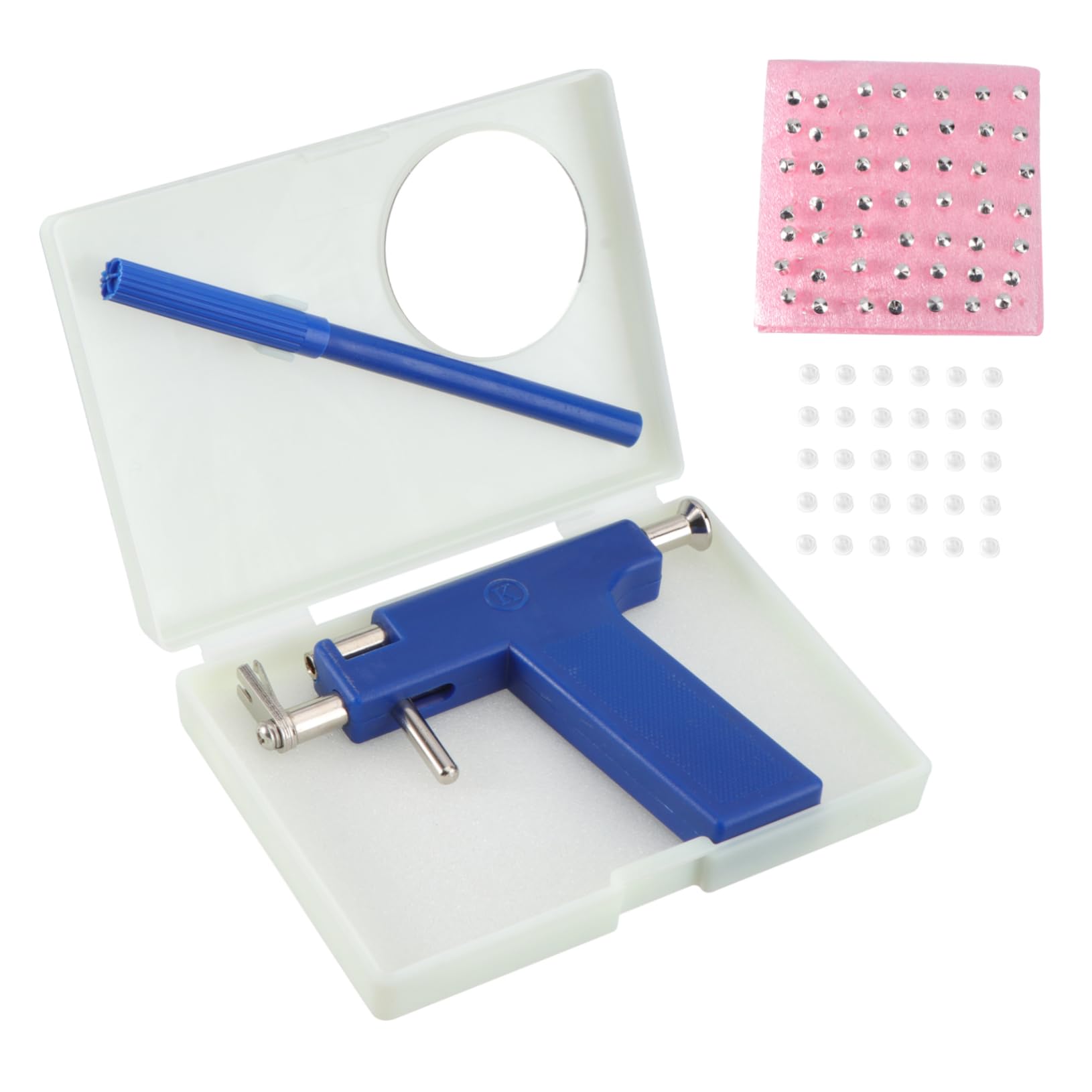 Gogogmee Ear Piercing Tool Kit Eargun Suit for Professional and Home Use Includes Marker Pen Studs and Earrings