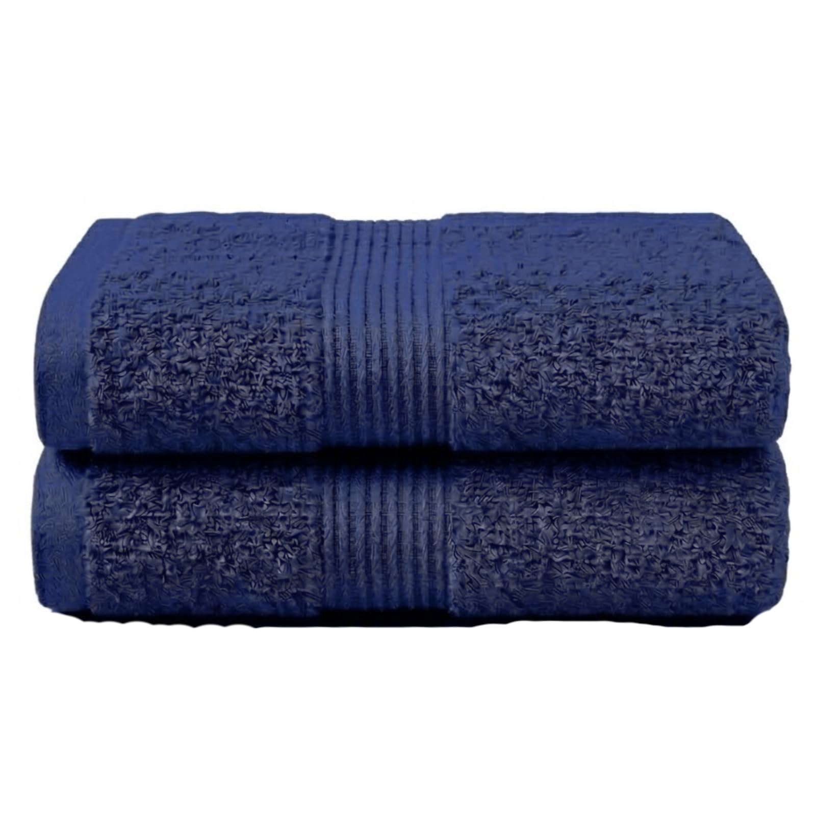 NIMORA 4 Piece Egyptian Cotton Towel Bale Set โ Ultra Soft 500 GSM โ Face Towels, Hand Towels & Bath Sheet โ Super Absorbent, Durable & Quick Dry Bathroom Towels (Royal Blue, 2BT)