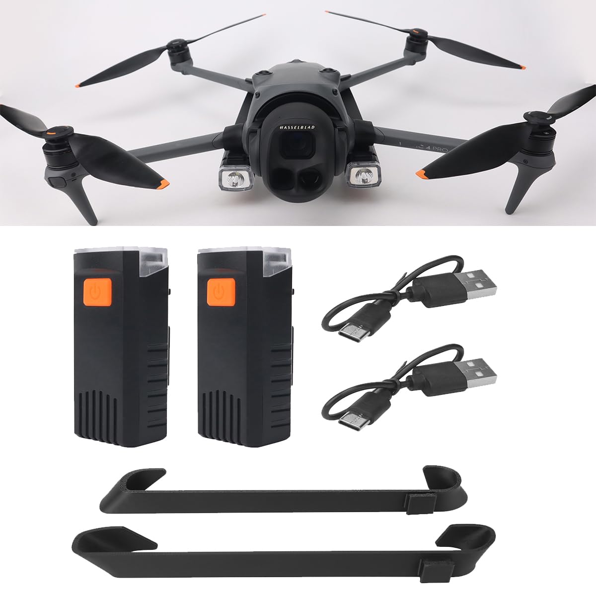 Searchlight Night Light For DJI Mavic 4 Pro, Searchlight Night Light Stand Accessory, Drone Anti Collision Light for Night Flying