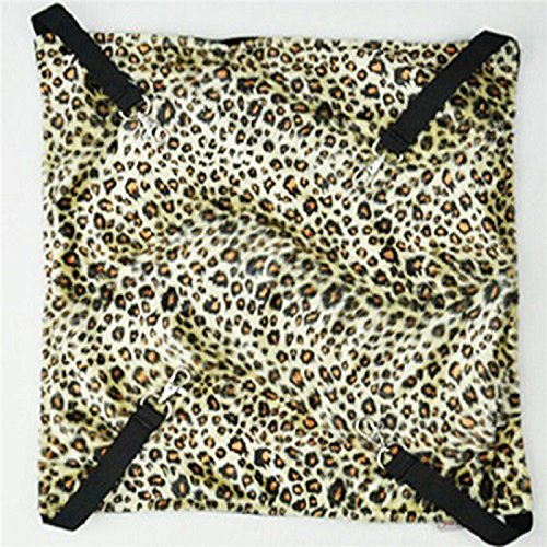 New Comfortable Large Leopard Cat Hammock Fur Animal Hanging Cat Bed Cage Comforter Ferret Pet