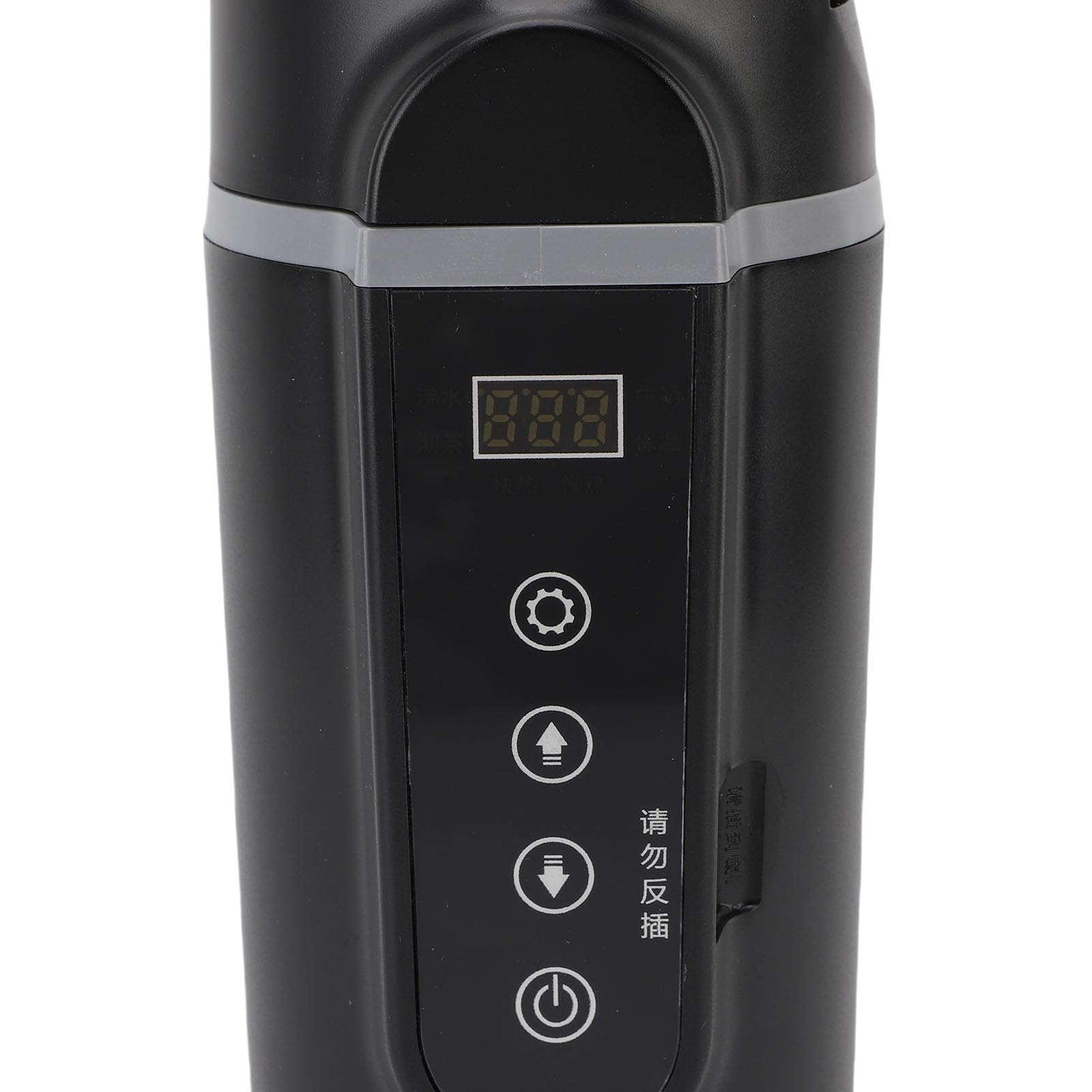 Taza Calefactora para Coche de 500 Ml, Hervidor Eléctrico Portátil de Viaje con Ajuste Automático de Temperatura, Ideal para té, café y Leche en Coches, Camiones y SUV