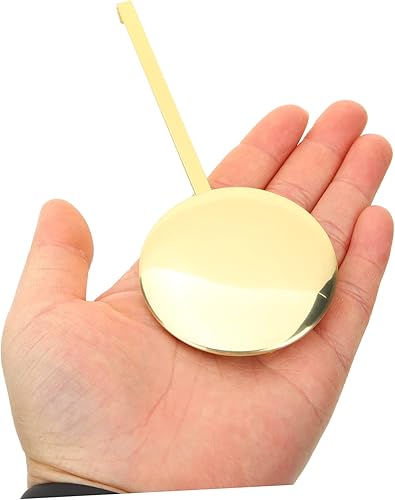 Miniatura 4 de DECHOUS Muelle oscilante del reloj del cuarzo del péndulo del metal del oro del alto brillo para el reloj de