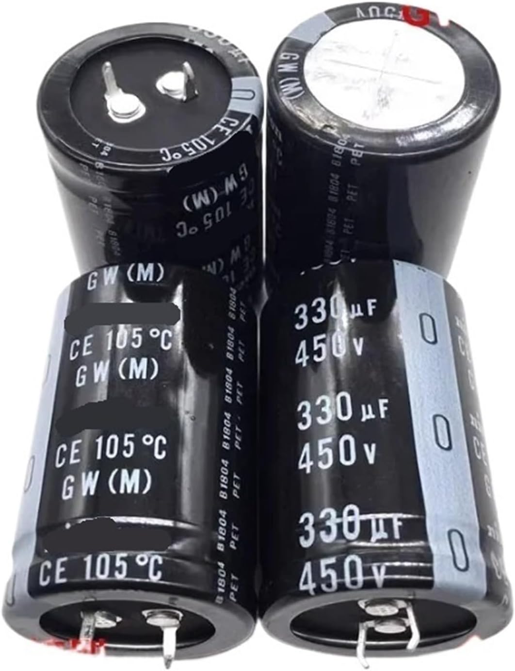 (1PCS) Through Hole 450V330UF 30X45 Capacitor 330UF 450V 30 * 45 High Frequency Low Resistance