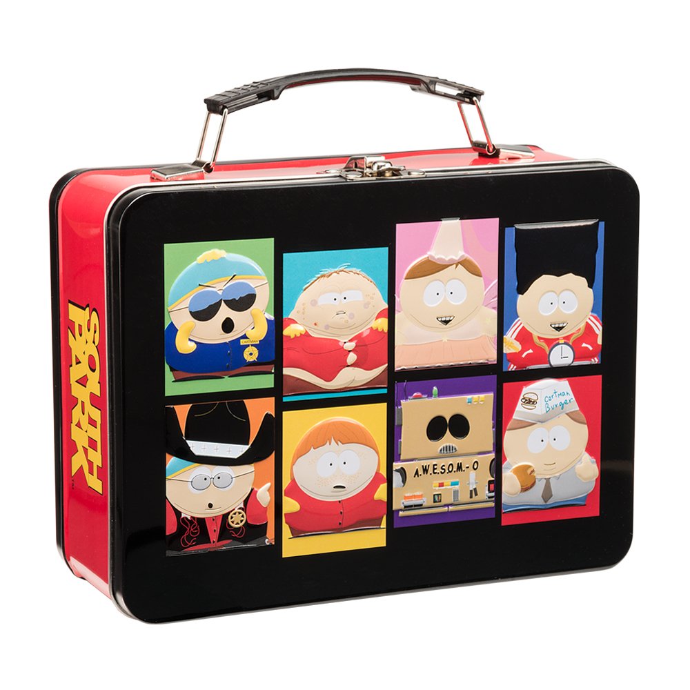 Vandor 39070 South Park Large Tin Tote, Mulitcolor
