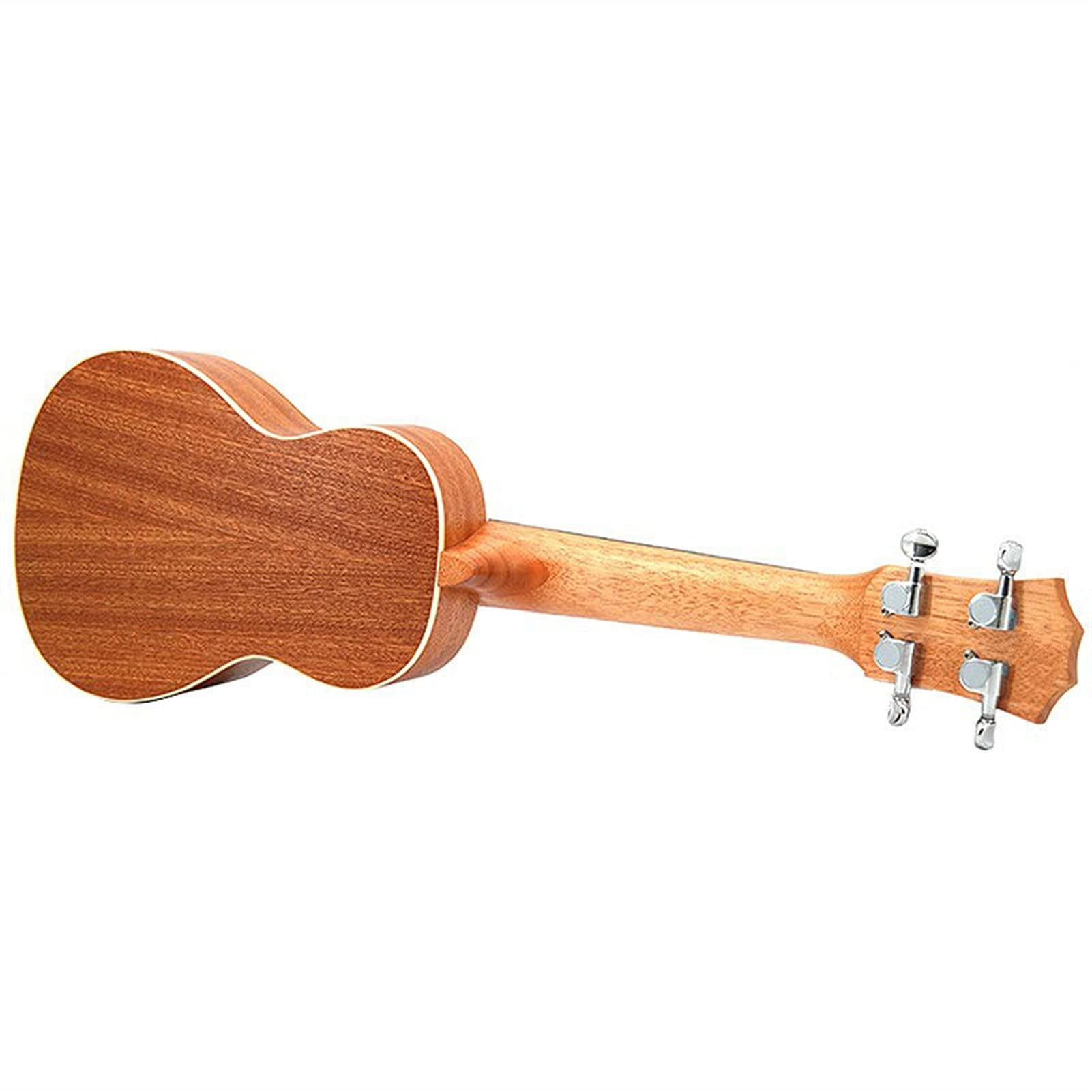 Ukulele Bausatz Konzert-Ukulele 21-Zoll- Sopranistik Ukulele Hawaii Hawaiianische Mini- Gitarre Sapele 4 Saiten Gitarre Für Anfänger Gitarrist