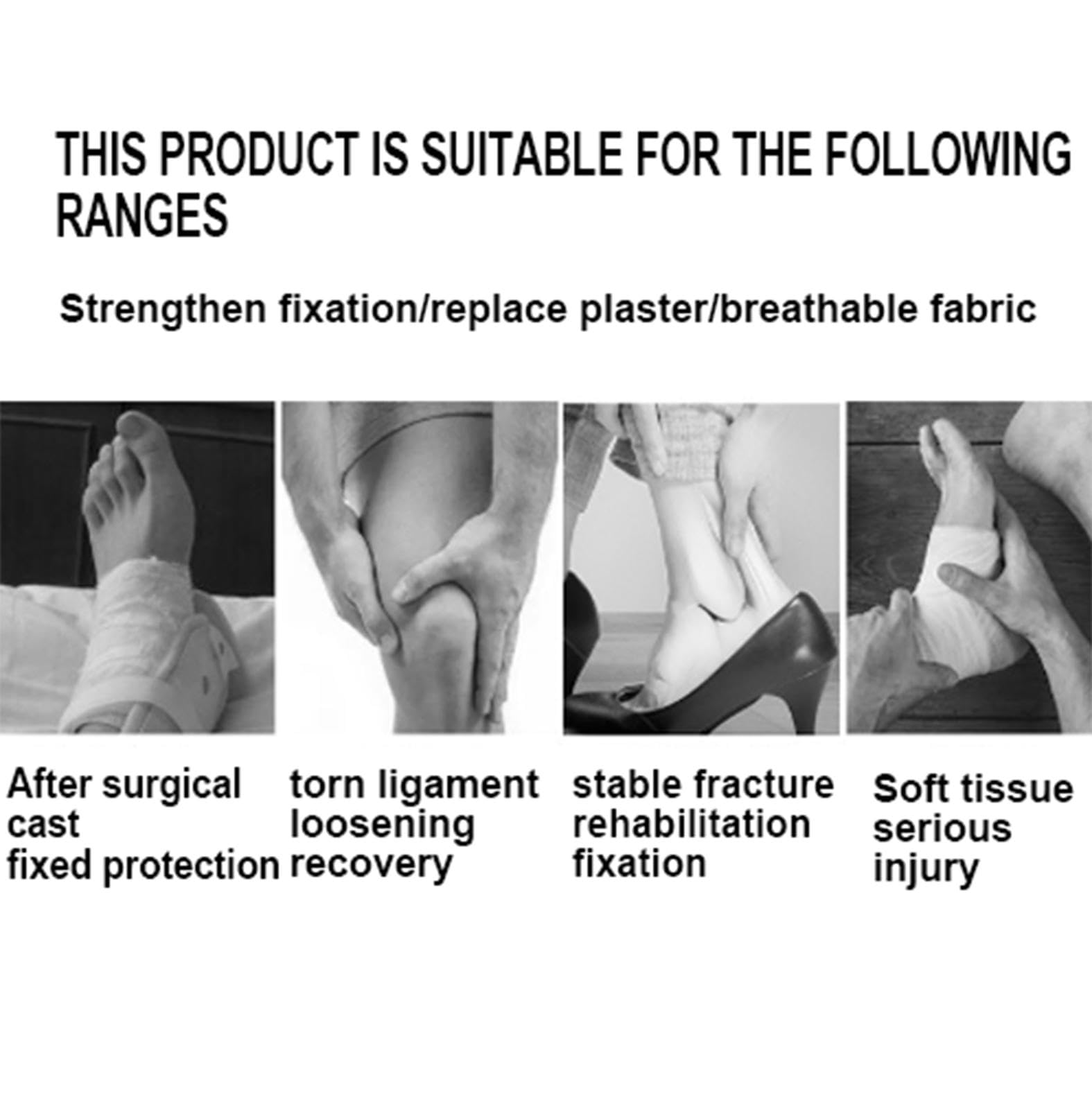 Rodillera con Bisagras ROM Ajustable con Estabilizadores Laterales de Pierna, Soporte de Rodilla Postoperatorio, Inmovilizador de Ortesis Para Mujeres y Hombres, Dolor de Rodilla,Right