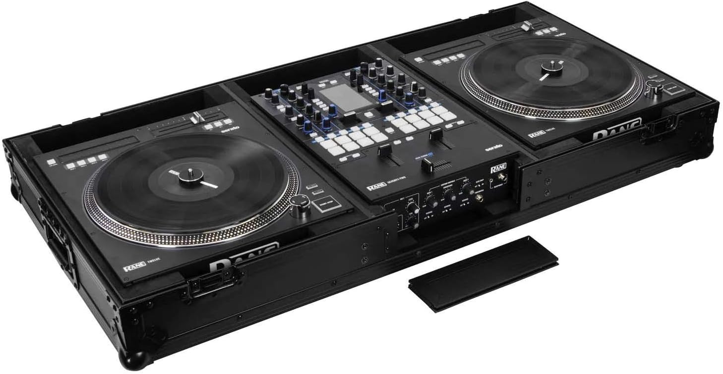 Black Rane Seventy/Seventy-Two and Two Battle Position Rane Twelve Flight Coffin Case