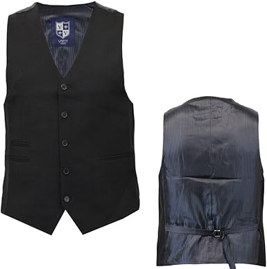 casual black vest