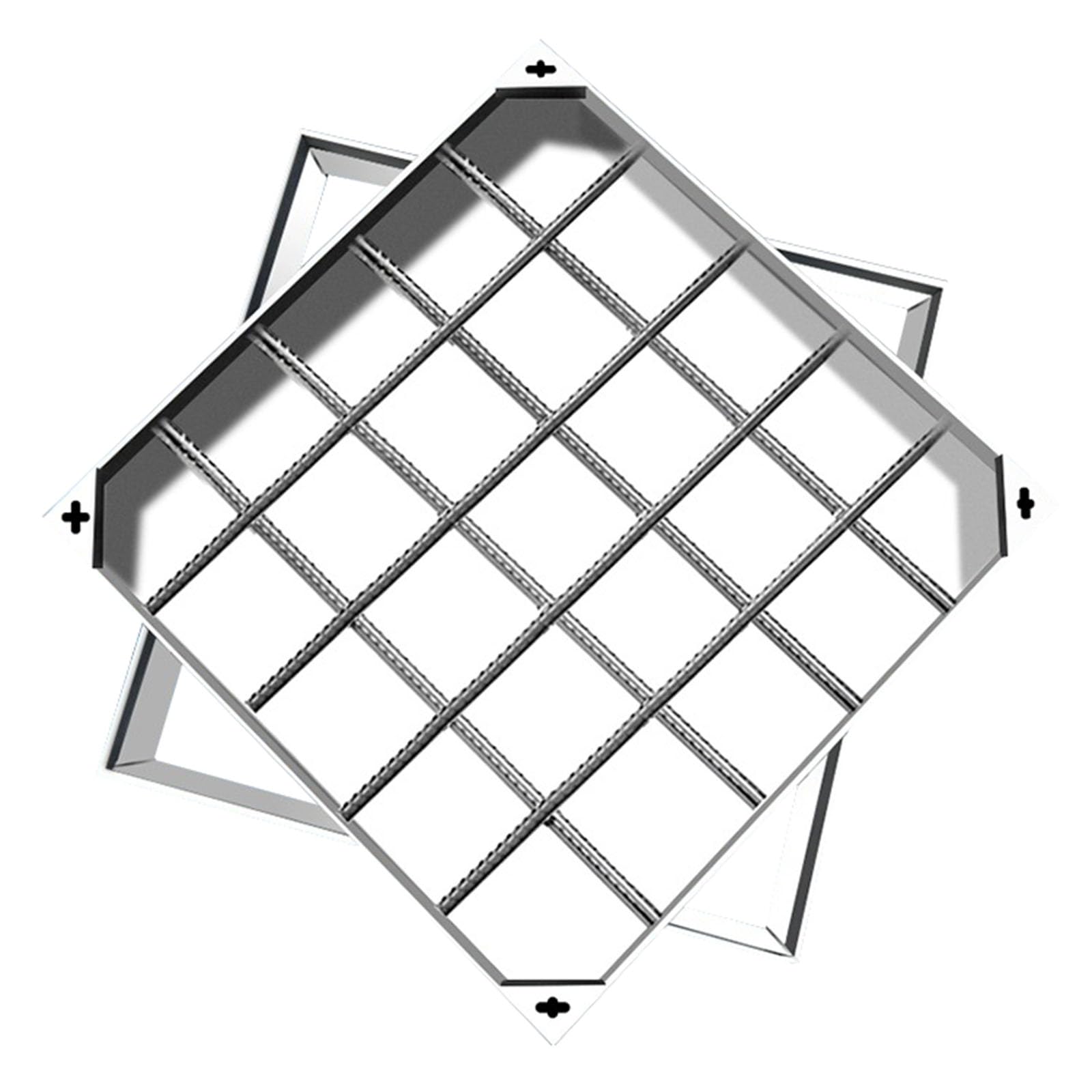 GLDYTVF Heavy-Duty Stainless Steel Manhole Cover Invisible Drain Grate & Floor Strainer Durable Channel Drainage Solution for Enhanced Efficiency & Safety