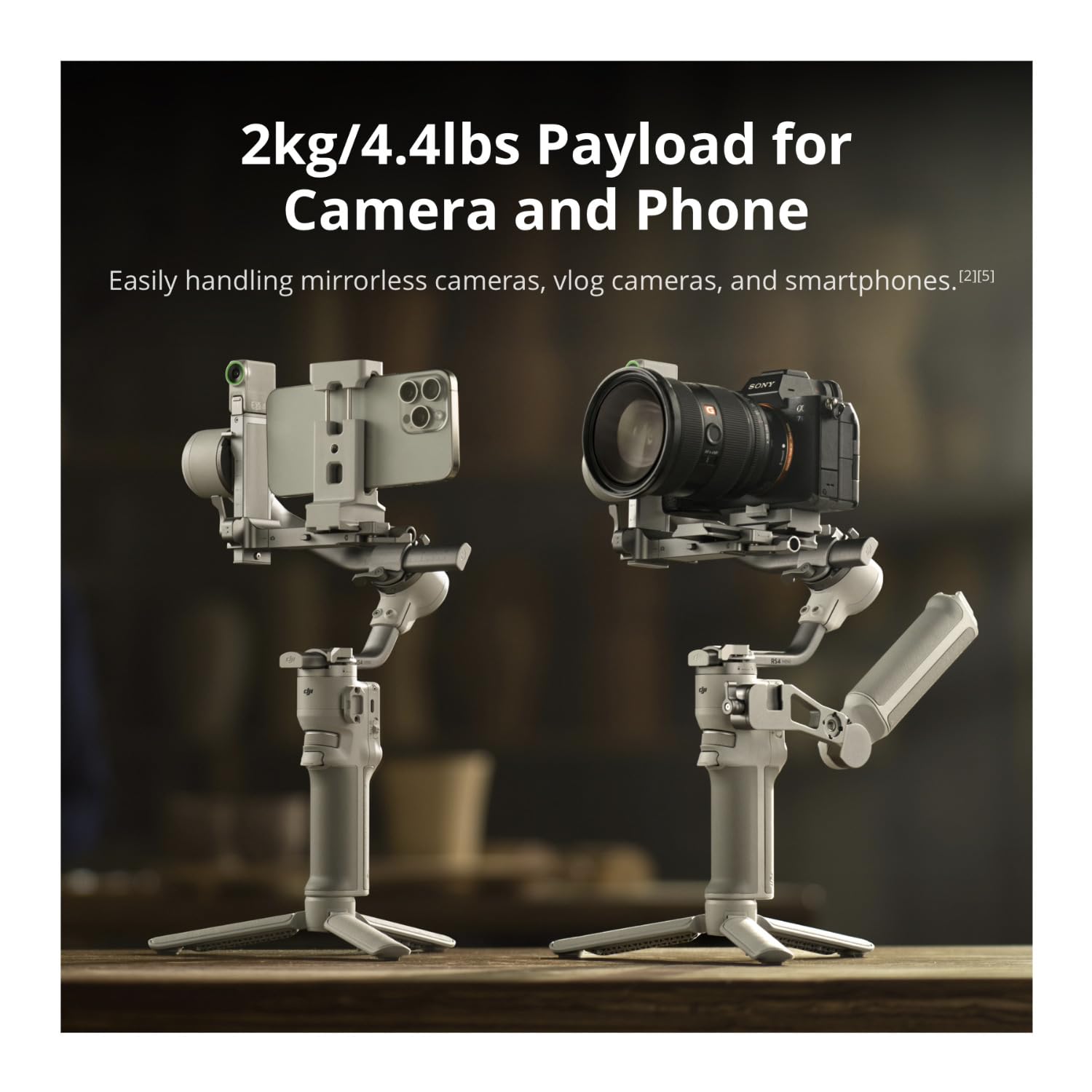 Amazon.co.jp: DJI RS 4 Mini - ジンバルスタビライザー カメラ用 自動