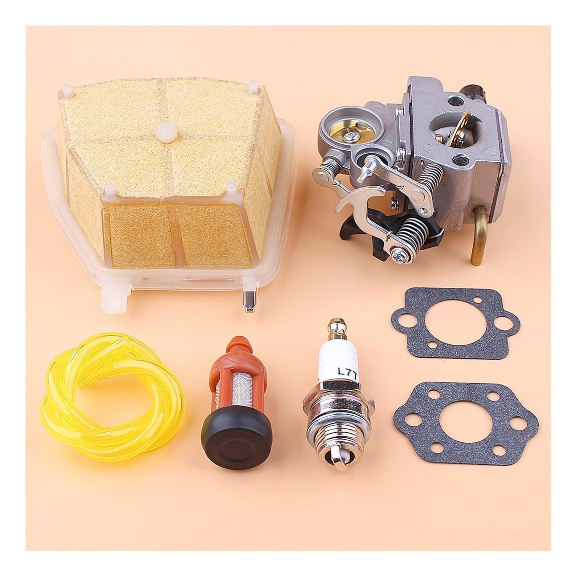Kit de Puesta a Punto de carburador Compatible con Motosierra ST MS311 MS391 MS362, Filtro de Combustible, carburador, Motosierra, Gasolina, Piezas de Repuesto for Motosierra.