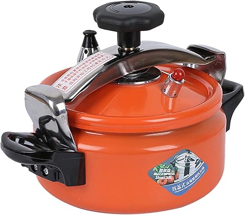 misppro Olla a presión portátil a prueba de explosiones para sopa de arroz, vaporizador de cocción lenta, calentador de olla al aire libre para